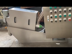 Твердый жидкостный канализационный слив разделителя Dewatering автоматизированное полное машины