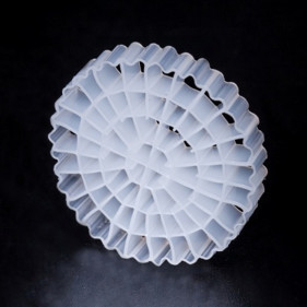 Белый реактор 25*10mm Biofilm мембраны несущих Biofilm K1 Mbbr