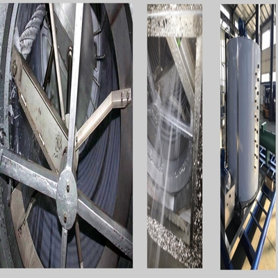 1tons ice making machine for fishery industry fish cooling and preservation industrial flake ice machine
