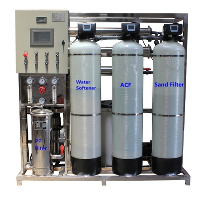 Система обратного осмоза 1000L/H извлекает руководство и кальций Flouride утюга марганца соли