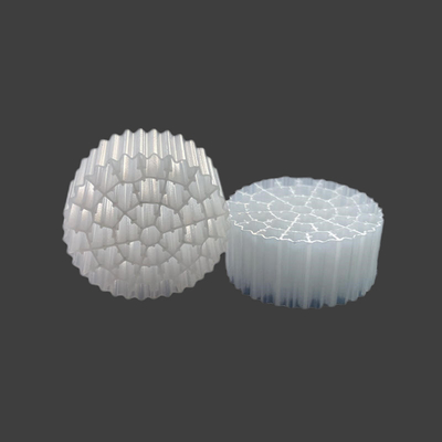 Белый реактор 25*10mm Biofilm мембраны несущих Biofilm K1 Mbbr