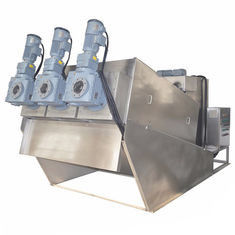 Оборудование отработанной воды автоматической шуги машины прессы шуги Dewatering